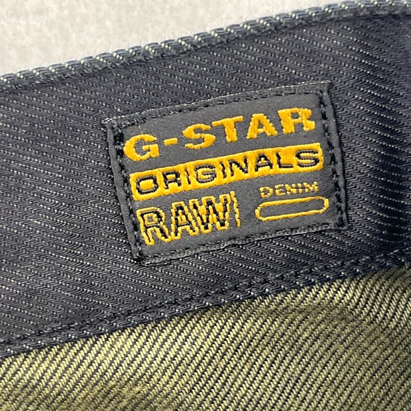 G-STAR RAW Denim Jeans Black Regular Straight Men's Size W33 L34 - Picture 5 of 9